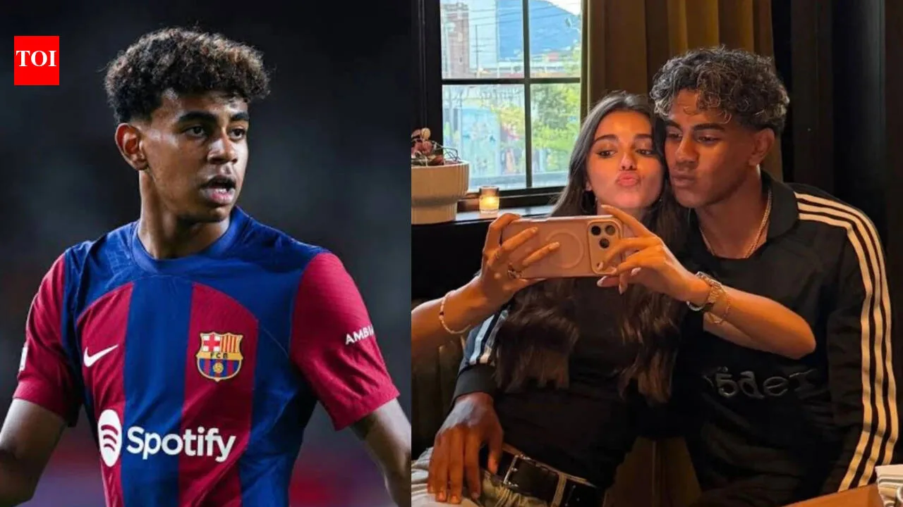 Were Lamine Yamal and his girlfriend Inés García Santos recently spotted at luxury stores as many question their relationship?