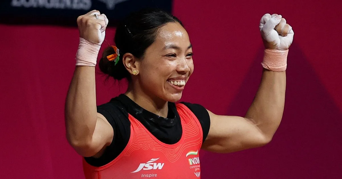 Mirabai Chanu wins Gold in weightlifting at Glasgow Commonwealth Games