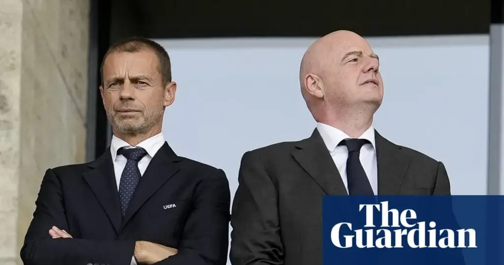 Gianni Infantino: Uefa says Fifa's backing of its president 'changes nothing'