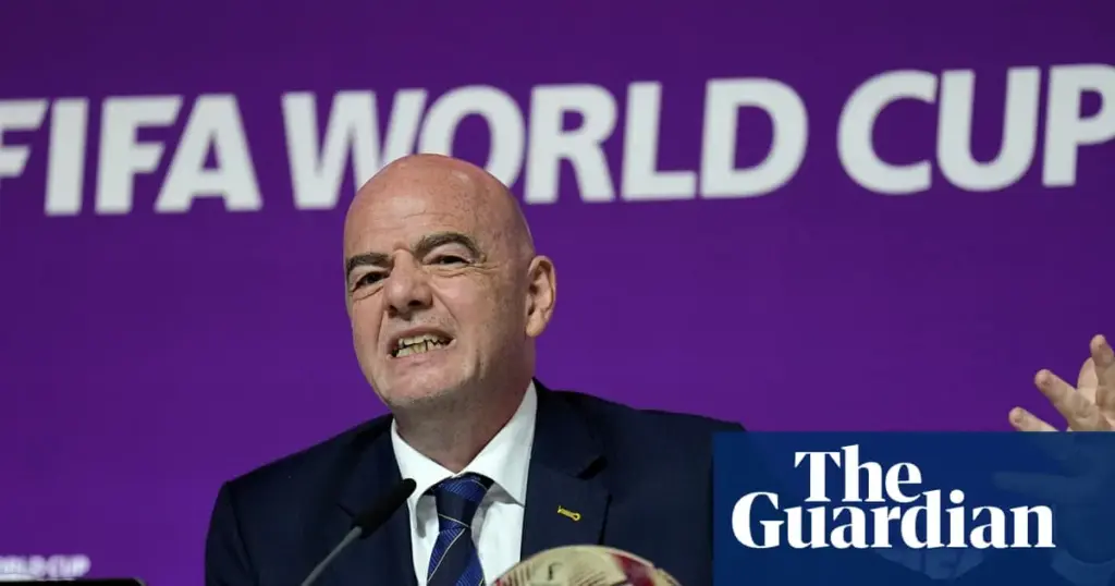FA set to withdraw support for Fifa president Infantino